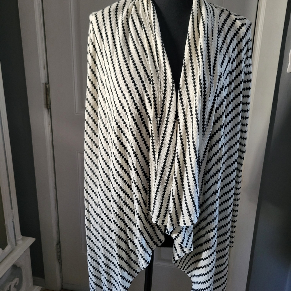 Lily White Black and White Knit Accessory